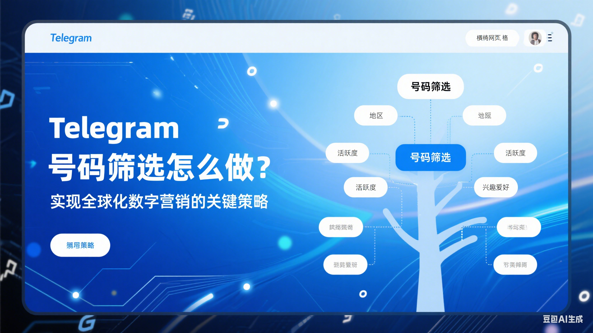 Telegram號(hào)碼篩選怎么做？實(shí)現(xiàn)全球化數(shù)字營(yíng)銷的關(guān)鍵策略