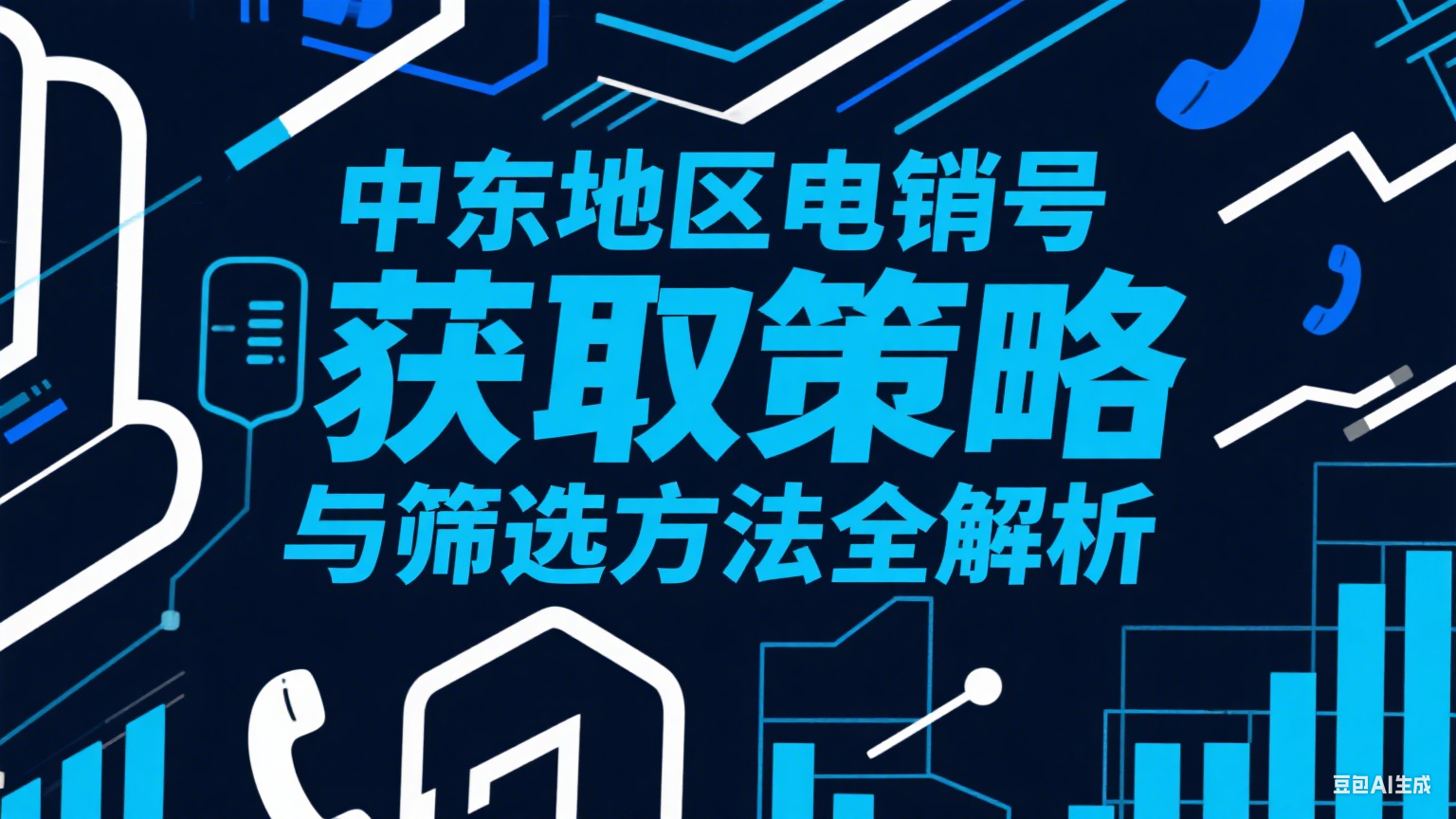 高效提升電銷精準率的中東號碼生成與過濾技巧