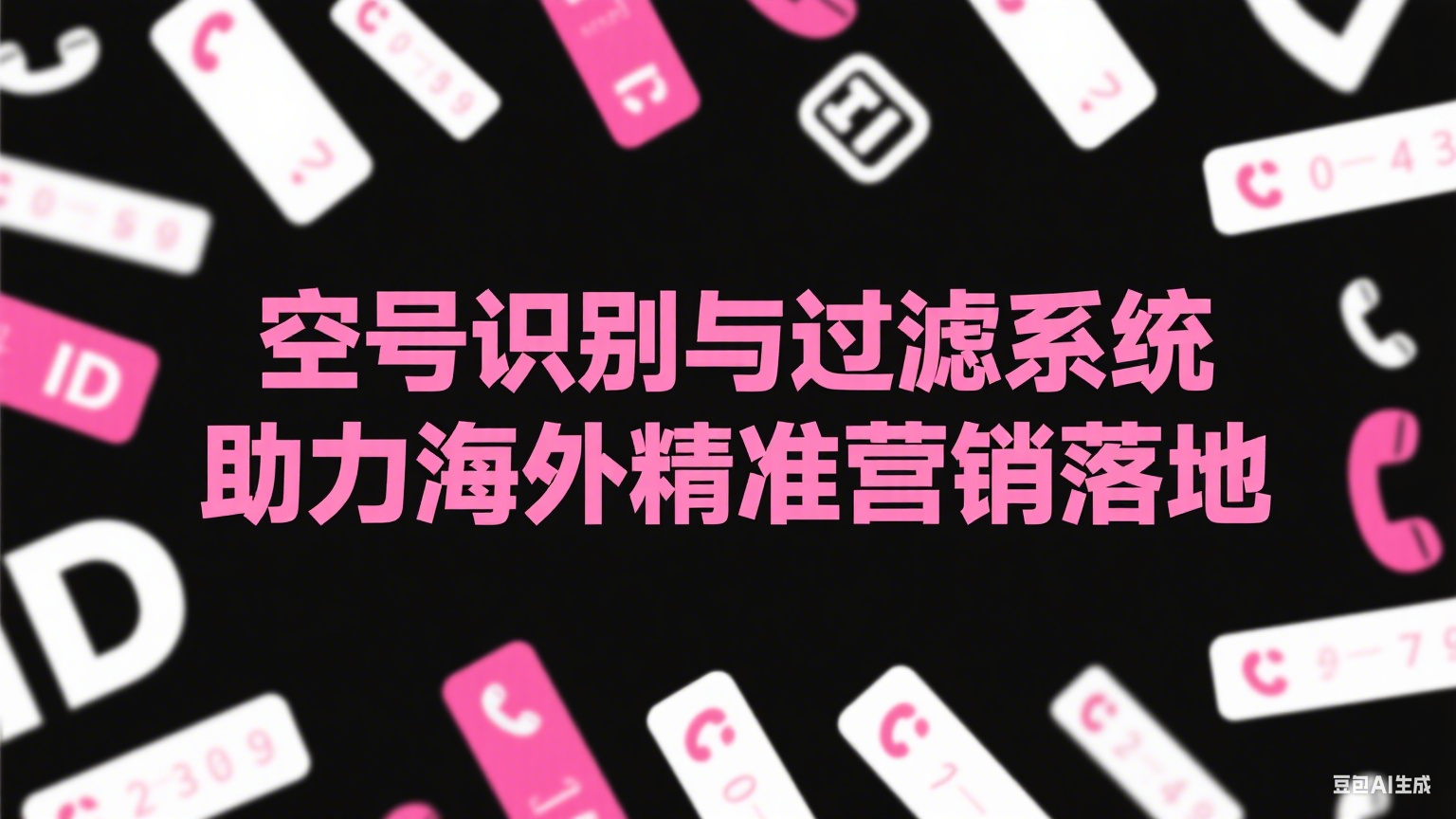 空號識別與過濾系統助力海外精準營銷落地