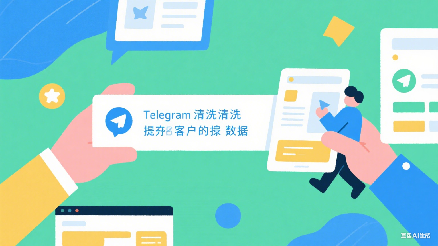  如何用Telegram高效清洗潛在客戶數(shù)據(jù)