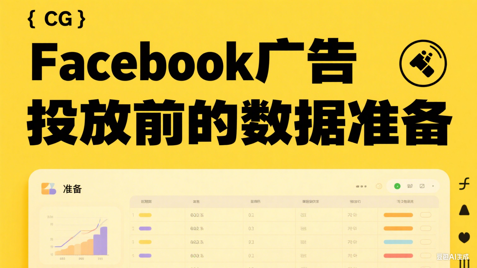  Facebook廣告投放前的數(shù)據(jù)準(zhǔn)備 - 提升廣告精準(zhǔn)度與轉(zhuǎn)化率