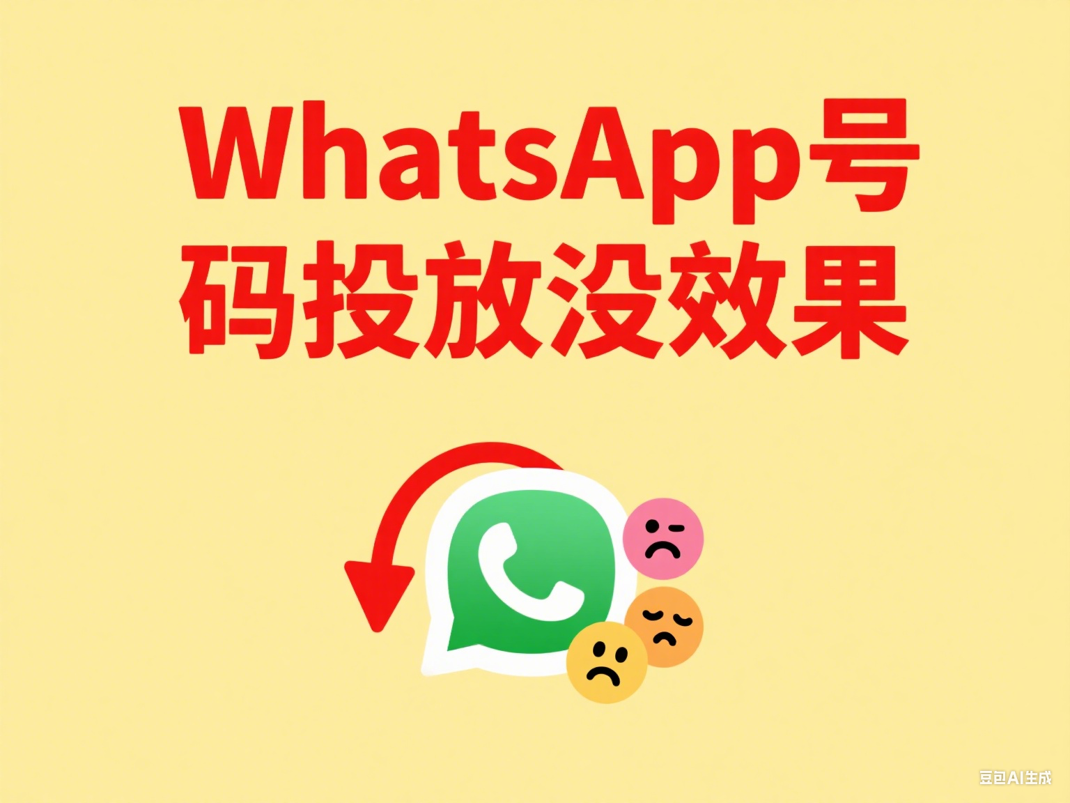  WhatsApp號碼投放沒效果？可能你漏做了這三個篩選動作